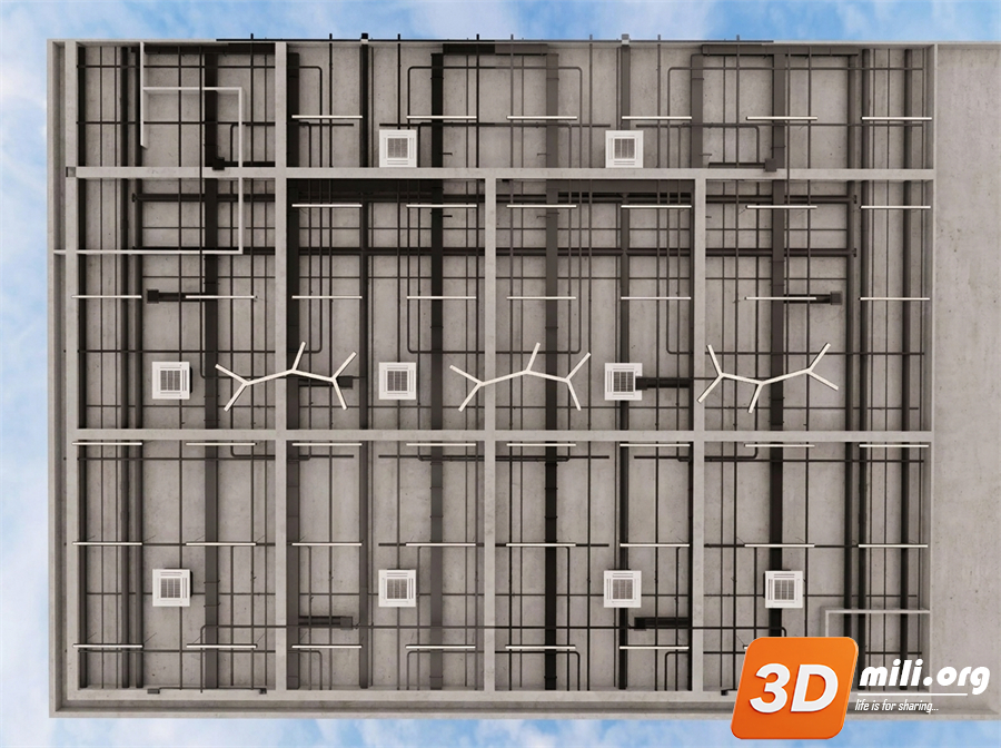 Ceiling Decoration Skp Files